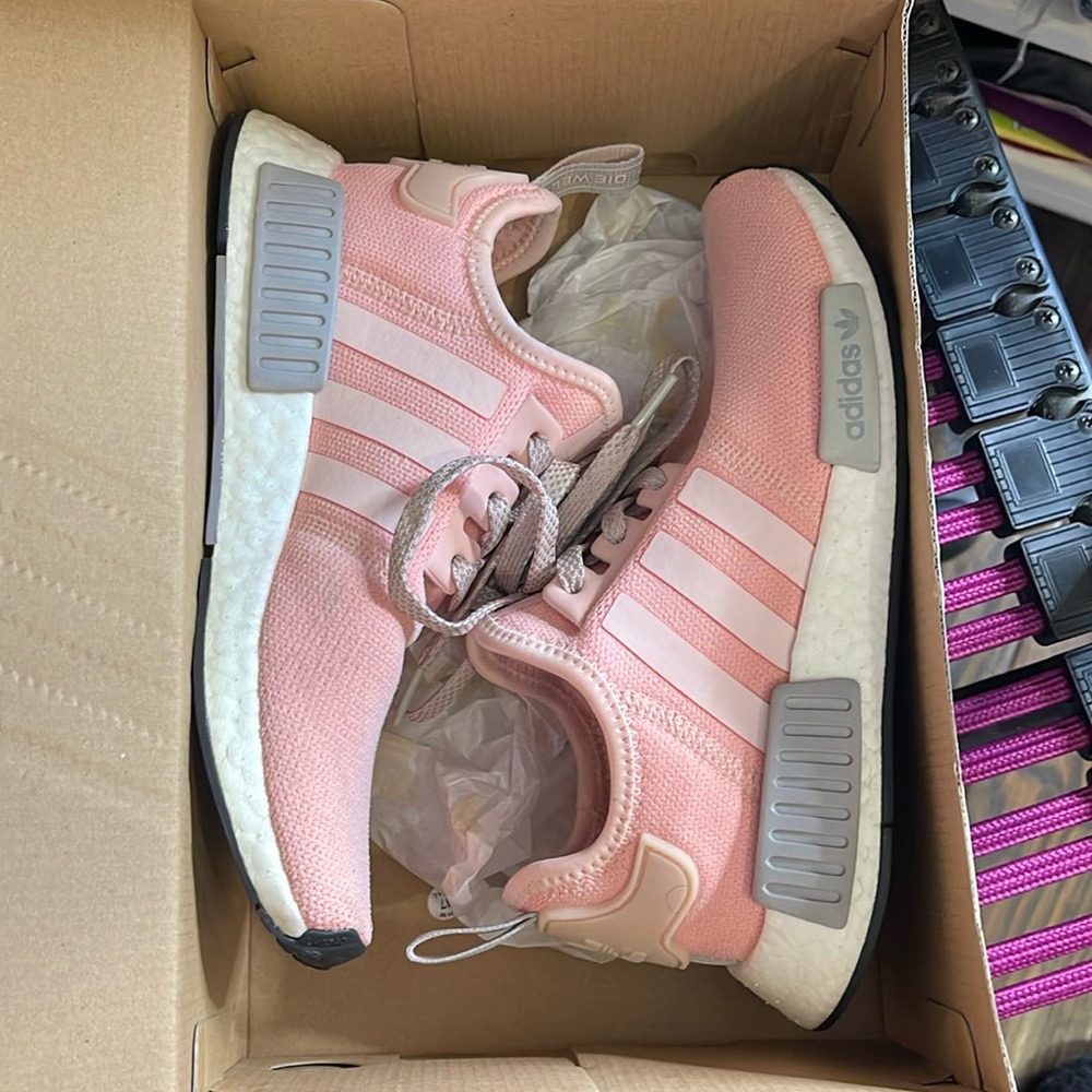 Pink and Grey Adidas NMD